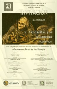 2024-11-21 Coloquio La locura (Cartel)