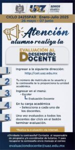 2025-05-26 Evaluación docente