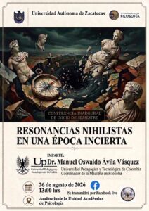 2026-08-26 Conferencia Resonancias nihilistas